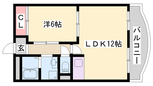 ダイヤマンションの物件間取画像